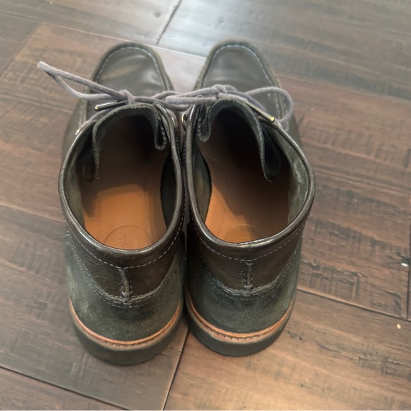 Men’s Clark’s Trace ramble leather black chukka business casual boots size 10.5 - Picture 6 of 10